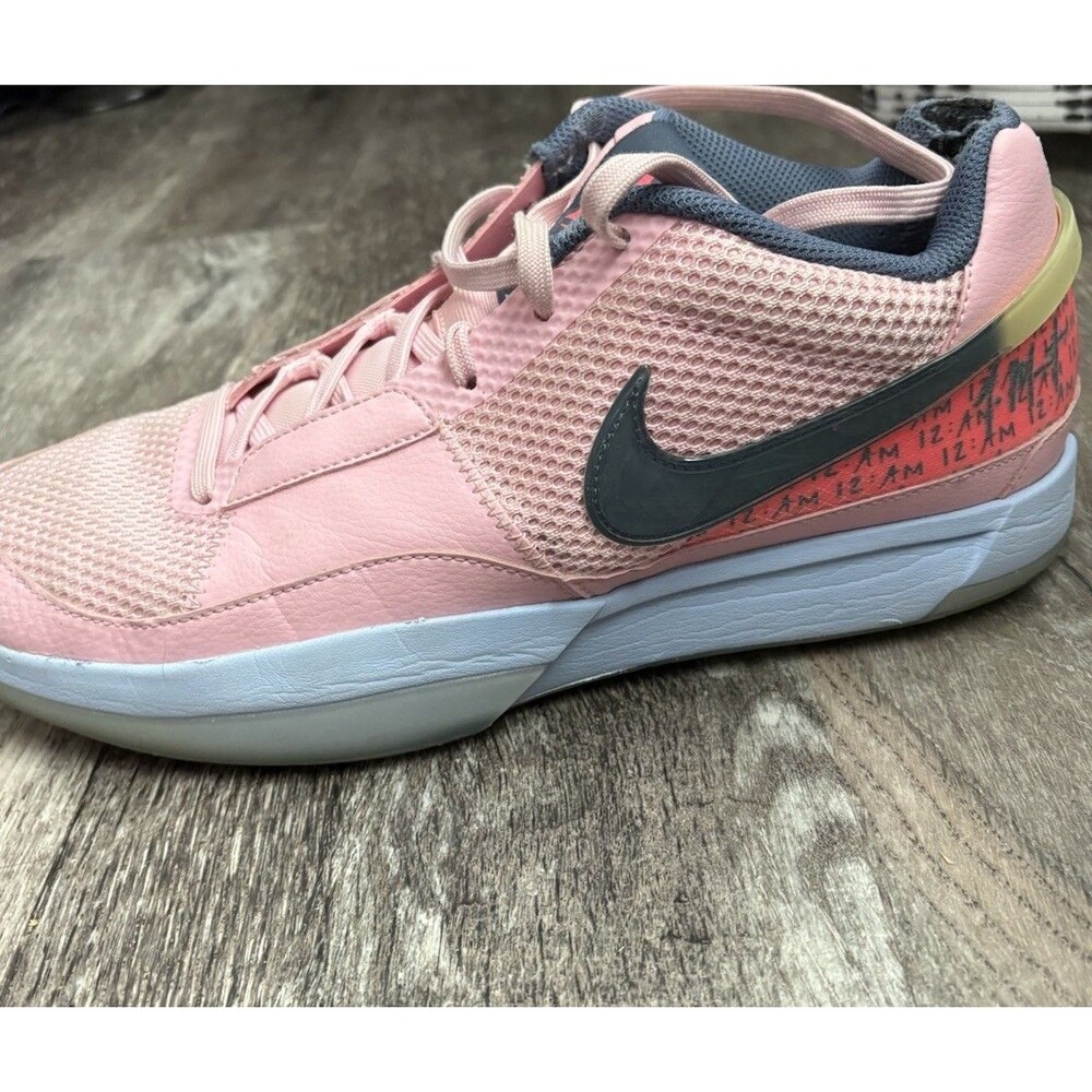 Nike JA Morant I Pe Low Day One Soft Pink Size 11 FV 1281-600 - Picture 8 of 16